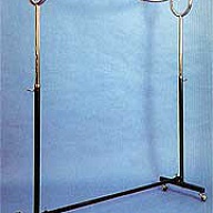 D1-032 Вешало «Каскад», черное/ хром L=2300, D=500, H=1600  